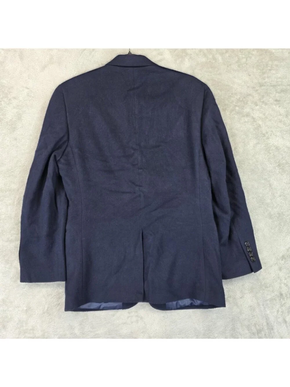 Lauren Ralph Lauren Blazer Mens 36S Blue Wool Silk Cashmere Sport Jacket Coat